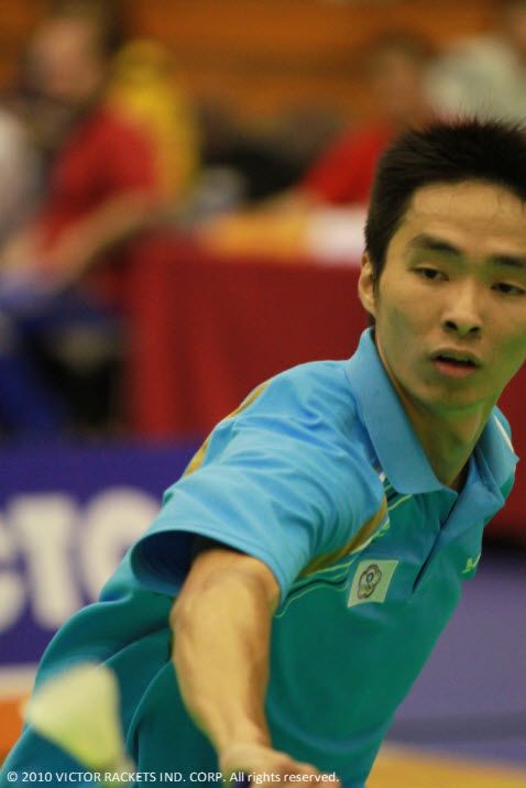 Hsueh Hsuan-Yi was Chinese Taipei’s only men’s singles entrant