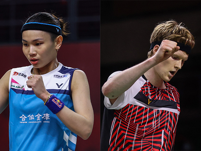 Antonsen and Tai clinched the World Tour Finals titles!